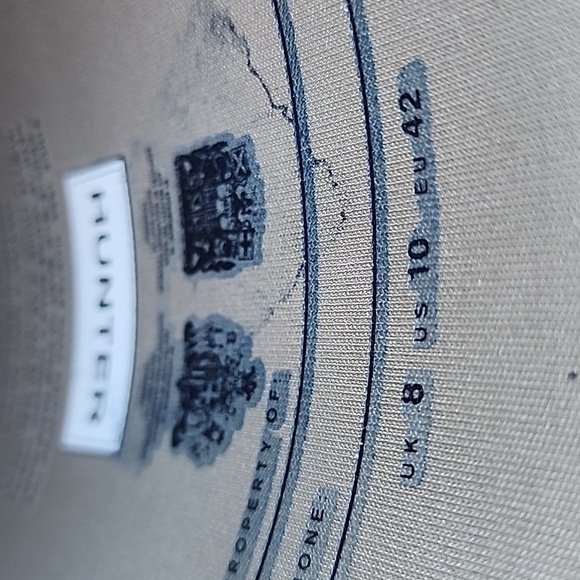 Hunter Black Winter Rain Boots Waterproof Durable - Picture 11 of 14